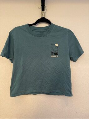 Parks Project Teal Cropped Tee Size M